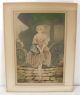 Antique Authentic Signed Louis Icart Etching,  Coming Home,  W/ Blind Stamp Nr Art Deco photo 2