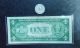 1935 F One Dollar Silver Certificate Note - Circulated &1964 Washington Quarter The Americas photo 1