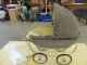 Antique 1920s Childs ' Wicker Rattan Baby Carriage / Buggy Toy Doll Carriage Baby Carriages & Buggies photo 1