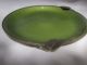 Evans Art Deco Green Enamel Brass Trim Large Ashtray Art Deco photo 1