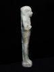 Zurqieh - Ancient Egyptian Faience Ushabti,  600 B.  C Egyptian photo 2