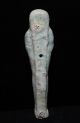 Zurqieh - Ancient Egyptian Faience Ushabti,  600 B.  C Egyptian photo 3