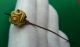 Ancient Silver And Gold Plated Roman Hair Pin Roman photo 1