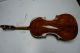 18 Century Antique Violin For Restoration Ca.  1730 Signed Joannes Or Johnnes. String photo 1