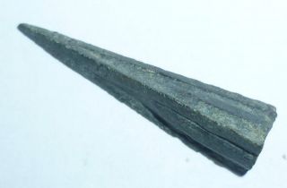 Scythian Trilobate Bronze Arrow Head 500 - 300 Bc - 361 - photo