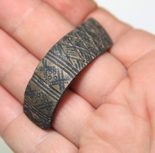 Ancient Viking Bronze Part Bracelet. ,  Relict. photo