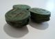 Unusual Egyptian Turquoise Green Color Scarab Beads (3) Egyptian photo 5