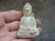 Antique Chinese Wear White Jade Carved Buddha Pendant Of The Noblesa6 Necklaces & Pendants photo 2