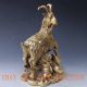 Chinese Brass Handwork Carved Sheep & Copper& Ingot Statue W Qing Dynasty Mark Other Antique Chinese Statues photo 6