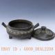 Bronze Handwork Carved Pattern Incense Burner& Lid W Ming Dynasty Xuan De Mark Incense Burners photo 4