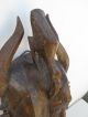 Fine Well Carved Old African Senufu Twin Headed Janus Mask Other African Antiques photo 1
