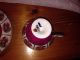 Beautifl Burgundy & Gold,  Victorian Courting Couple Japan Tea Cup And Saucer Cups & Saucers photo 5