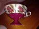 Beautifl Burgundy & Gold,  Victorian Courting Couple Japan Tea Cup And Saucer Cups & Saucers photo 8