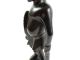 Vintage African Black Ebony Figure Carving Of Native Warrior With Club Sheild African photo 5