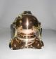 Copper & Brass Small Desk Top 8 Inch Mark V Divers Helmet Us Navy Diving Helmet Diving Helmets photo 4