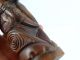 2 Older Maori Wood Carvings Zealand Rotorua Nz Tiki Mop Inlay Pacific Islands & Oceania photo 6