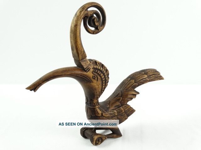 Wood Carving Borneo Hornbill Bird Sculpture Tribal Iban Sacred Animal Pacific Islands & Oceania photo