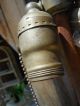 Antique Double Socket Metal Lamp 22 Inches Tall Lamps photo 4
