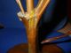 Antique Mcclelland Barclay Cattails Ww Ii Art Statue Sculpture Table Lamp Metalware photo 8