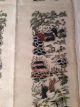 Antique 19th C Chinese Embroidered Panel Sleeve Bands Embroidery Finest Stitches Robes & Textiles photo 9