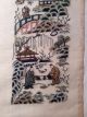 Antique 19th C Chinese Embroidered Panel Sleeve Bands Embroidery Finest Stitches Robes & Textiles photo 3