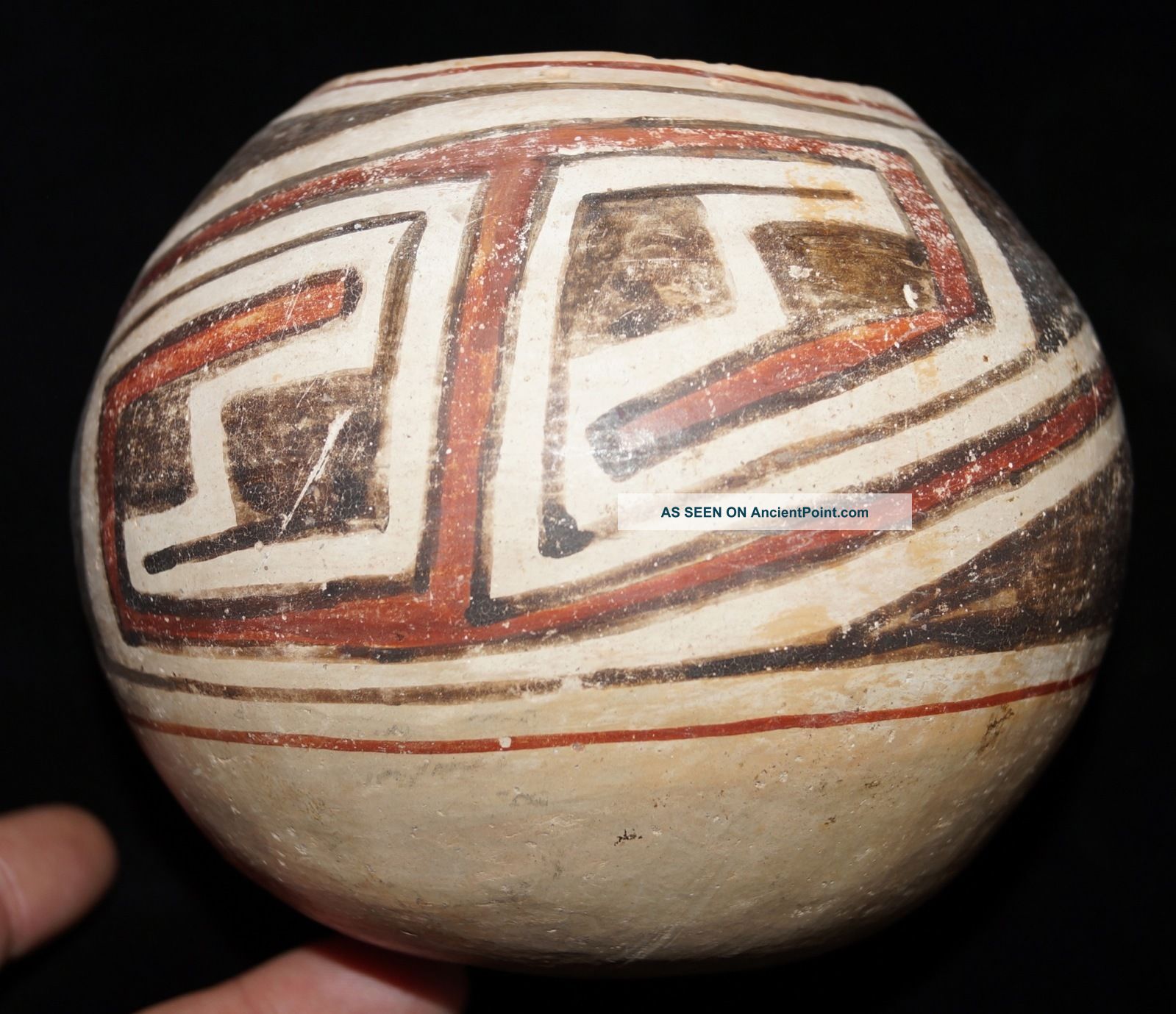 Fine Pre - Columbian Casas Grandes Polychrome Olla Solid The Americas photo