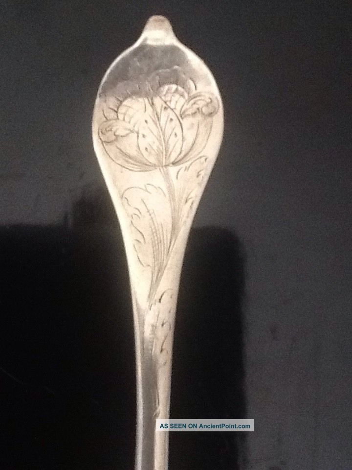 17th Century Dutch Silver Spoon Other Antiquities photo