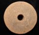 Pre - Columbian Aztec Spindle Whorl 100 Bc - 500 Ad Teotihuacan The Americas photo 1