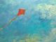 Well Listed American Impressionist Seascape Boy W/ Kite Oil Painting Other Maritime Antiques photo 4
