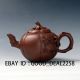 Old Antique Chinese Yixing Zisha Handmade Pumpkin Shape Leaves Teapot N Teapots photo 1