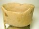 Carved Wood African Mortar Cup Primitive Antique Well Worn Bowl True Age Sculptures & Statues photo 6