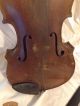 Antique Early 1900s Student Violin Strad? Stainer? String photo 8