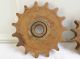Antique Vintage Metal Industrial Gears Sprockets Cog Steampunk Rustic Other Mercantile Antiques photo 1