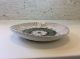 Mid Century Raymor Bitossi Pottery Dish Ashtray Italy White Green Trinket Dish Mid-Century Modernism photo 5