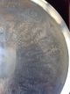 Vintage Hemsleys Silver Plated Footed Tray Large,  Round Made In England Platters & Trays photo 5