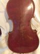 Antique Antonius Stradivarius Copy Violin For Repair Early 1900s String photo 5