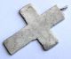 Byzantine Religious Silver Cross,  Pendant,  Amulet - Saints Circa 1200 Ad Pp Other Antiquities photo 2