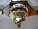 A Splendid French Art Deco Mirrored Ceiling Lamp Chandelier Ca 1930 Art Deco photo 1