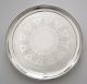 Salver Sterling Silver Engraved By Fredrick Elkington – London Platters & Trays photo 1