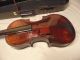 Antique Unmarked 4/4 Violin W/ Bow & Case Estate Fresh String photo 3