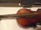 Antique Unmarked 4/4 Violin W/ Bow & Case Estate Fresh String photo 6