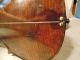 Antique Unmarked 4/4 Violin W/ Bow & Case Estate Fresh String photo 8