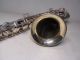 King By H.  N White Antique Silver Tenor Sax Saxophone Ser.  81918 1920 ' S Pat.  Pendin Wind photo 10