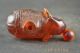 China Collectible Decorate Handwork Amber Delicate Elephant Shape Snuff Bottle Snuff Bottles photo 4