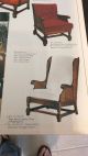 Vintage 1976 Ethan Allen High Back Library Chair Rare Country Light Wood Tone Post-1950 photo 6