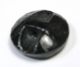 Antique Black Glass Buttons Mirror Image Bird In Marsh Design Buttons photo 1
