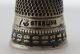 Antique Stern Brothers Sterling Silver Sewing Thimble - Size 7 Thimbles photo 7