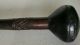 African Ebony Wood Scepter Club Weapon Other African Antiques photo 1