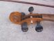 Antique German Kurt Gutter ? Violin & Bow Antique Vintage For Restore String photo 1