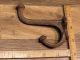 Coat Hook Acorn Tip Heavy Duty Old Antique School House 1880 ' S Farm Rustic Hooks & Brackets photo 1